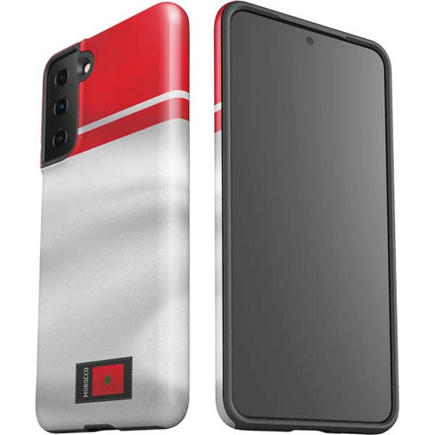 Morocco Soccer Flag Galaxy S21 Plus 5G Pro Case